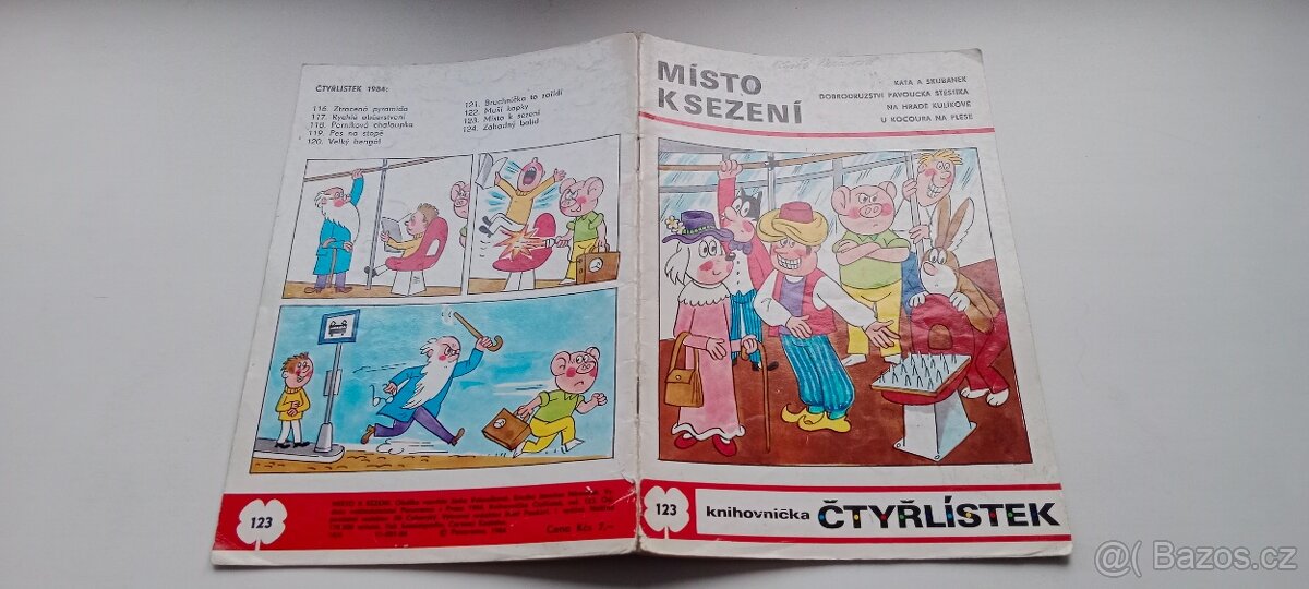 Čtyřlístek č. 116 - 124. Ročník 1984. - 17