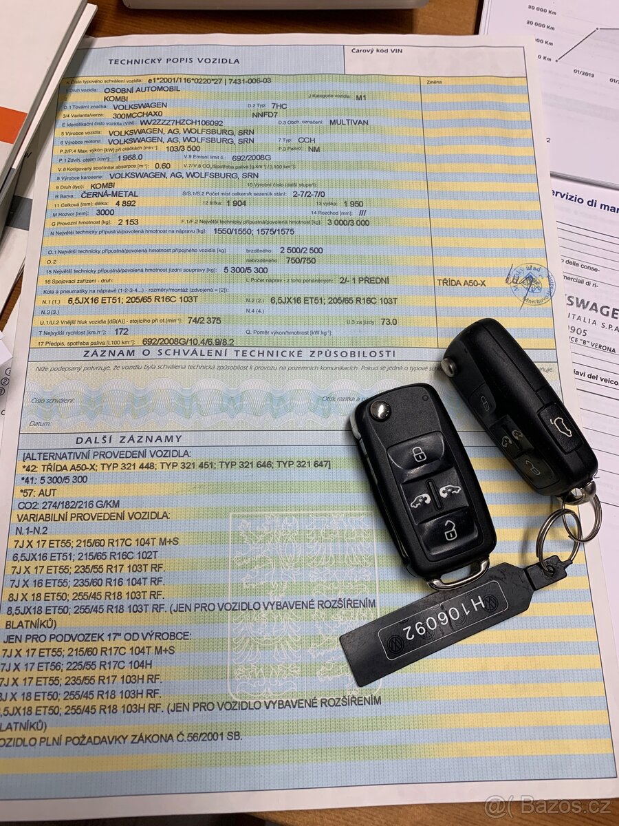 VwT5.1Multivan103kW DSG Highline,naj79tis.2šoup - 17