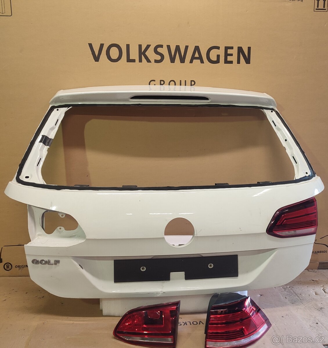 VW golf 7 lift světloa nárazník - 17