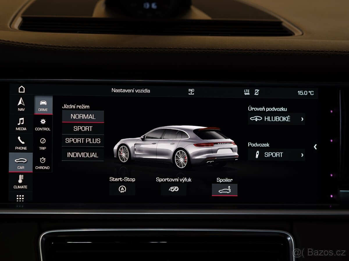 Porsche Panamera, Sport Chrono Paket, Approved, DPH - 17