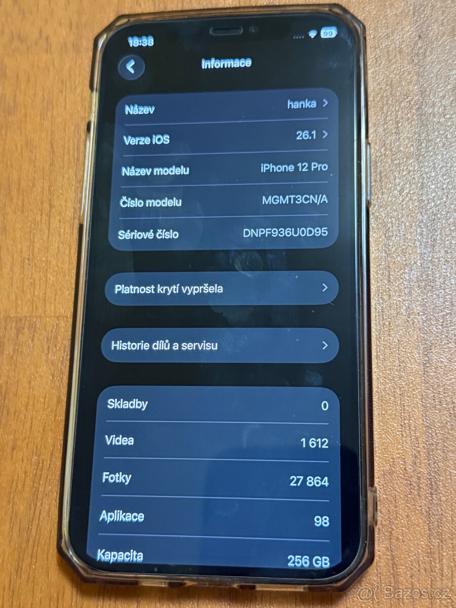 Iphone 12 Pro 256 GB Graphite - 17