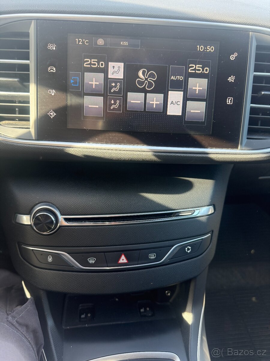 Peugeot 308 1,6 HDi 88 kW Allure spotřeba 3,8 l - 17