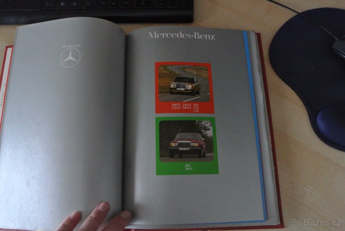 Prospekty Mercedes-benz historicke, svázané, 60-90 leta - 17