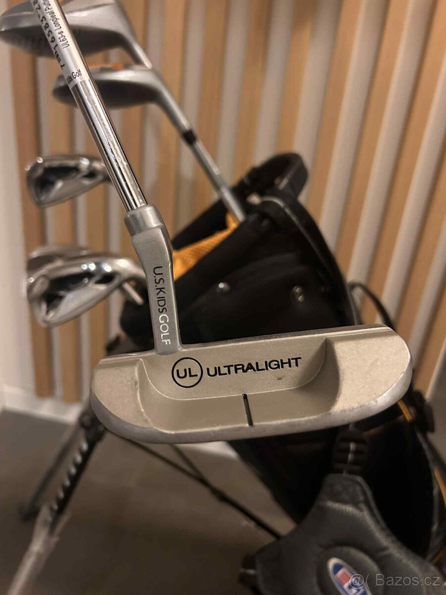 Prodám golfový set US Kids Golf, 63", 157 až 169cm - 17