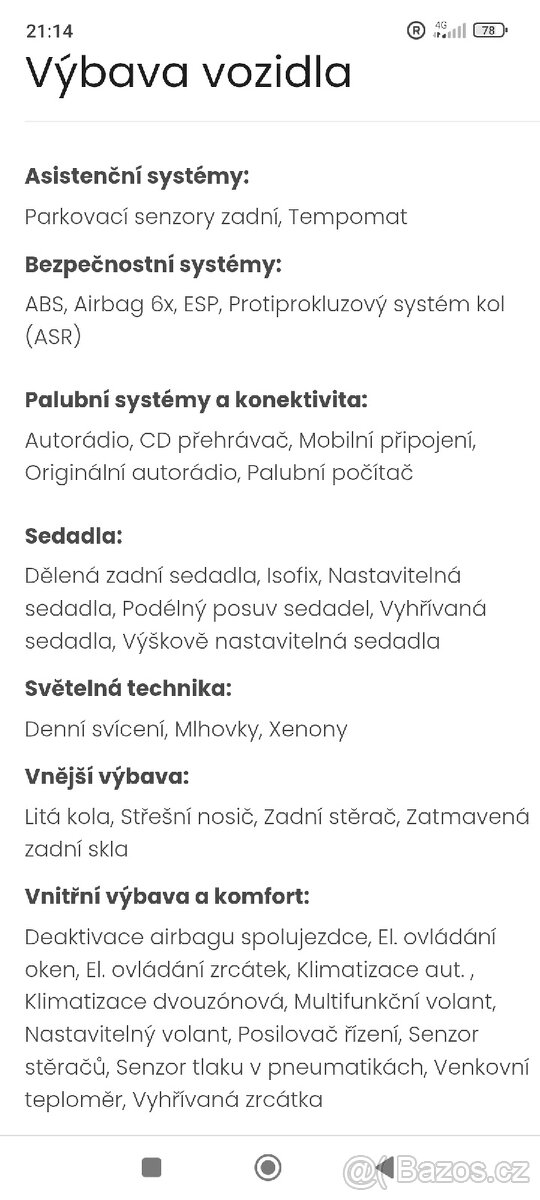 Prodej auta Škoda Octavia3 combi - 17