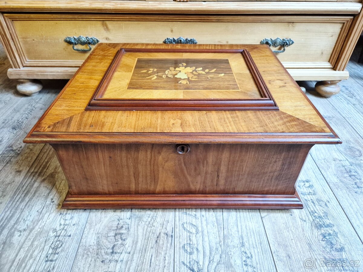 Velký starožitný Polyphon Musikwerke, rok 1898 - 17