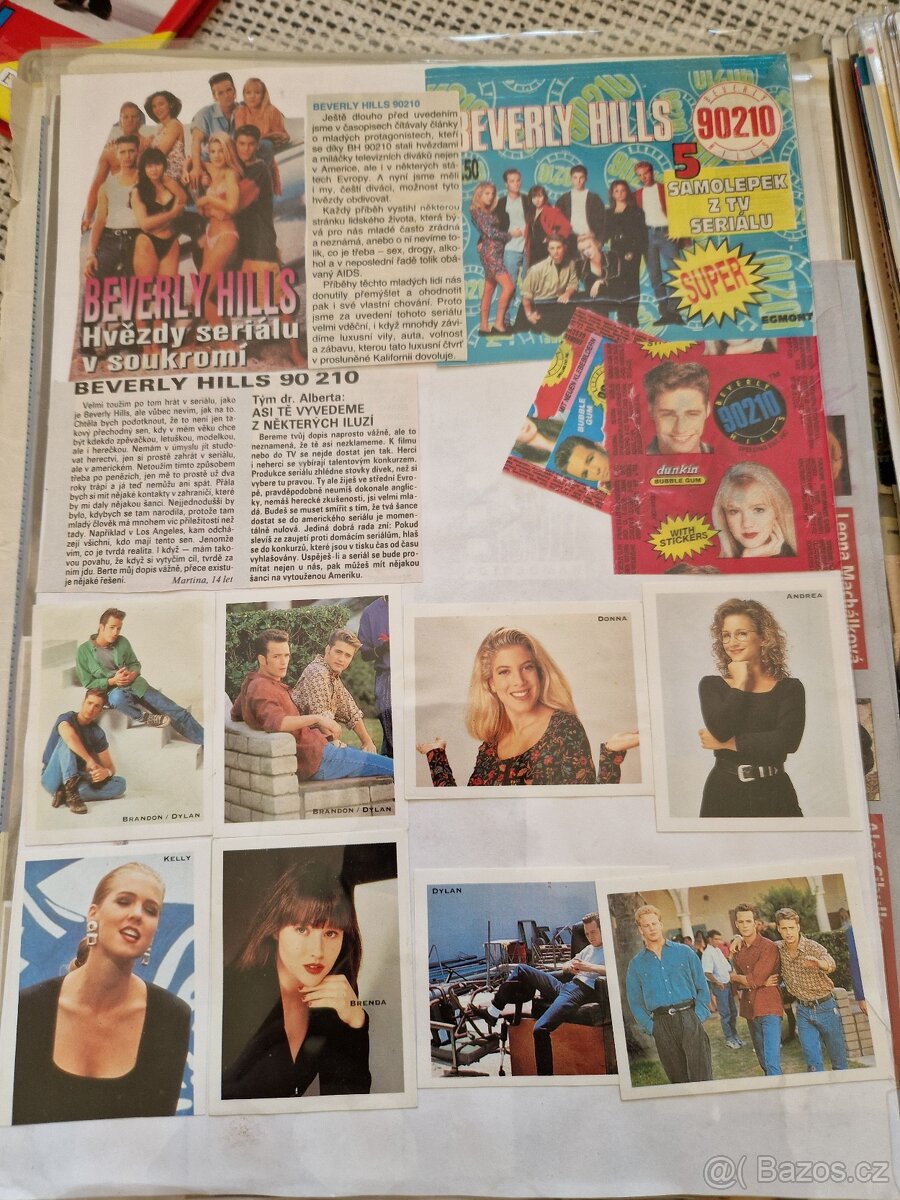 Sbirka seriál Beverly Hills 90210 - knihy, parfém, puzzle a - 17