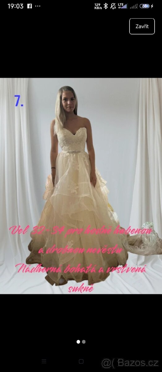 Veliký výprodej svatebních šatů - 17