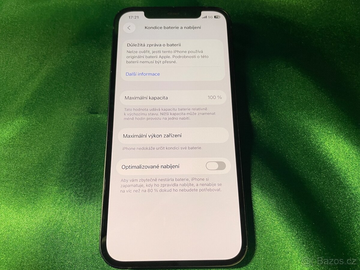 iPhone 12 Black 64GB BATERIE 100% ZÁRUKA - 17
