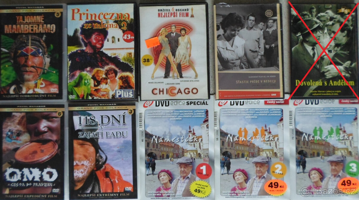 ♦️ DVD - FILMY - ORIGINÁLY ♦️ - 17