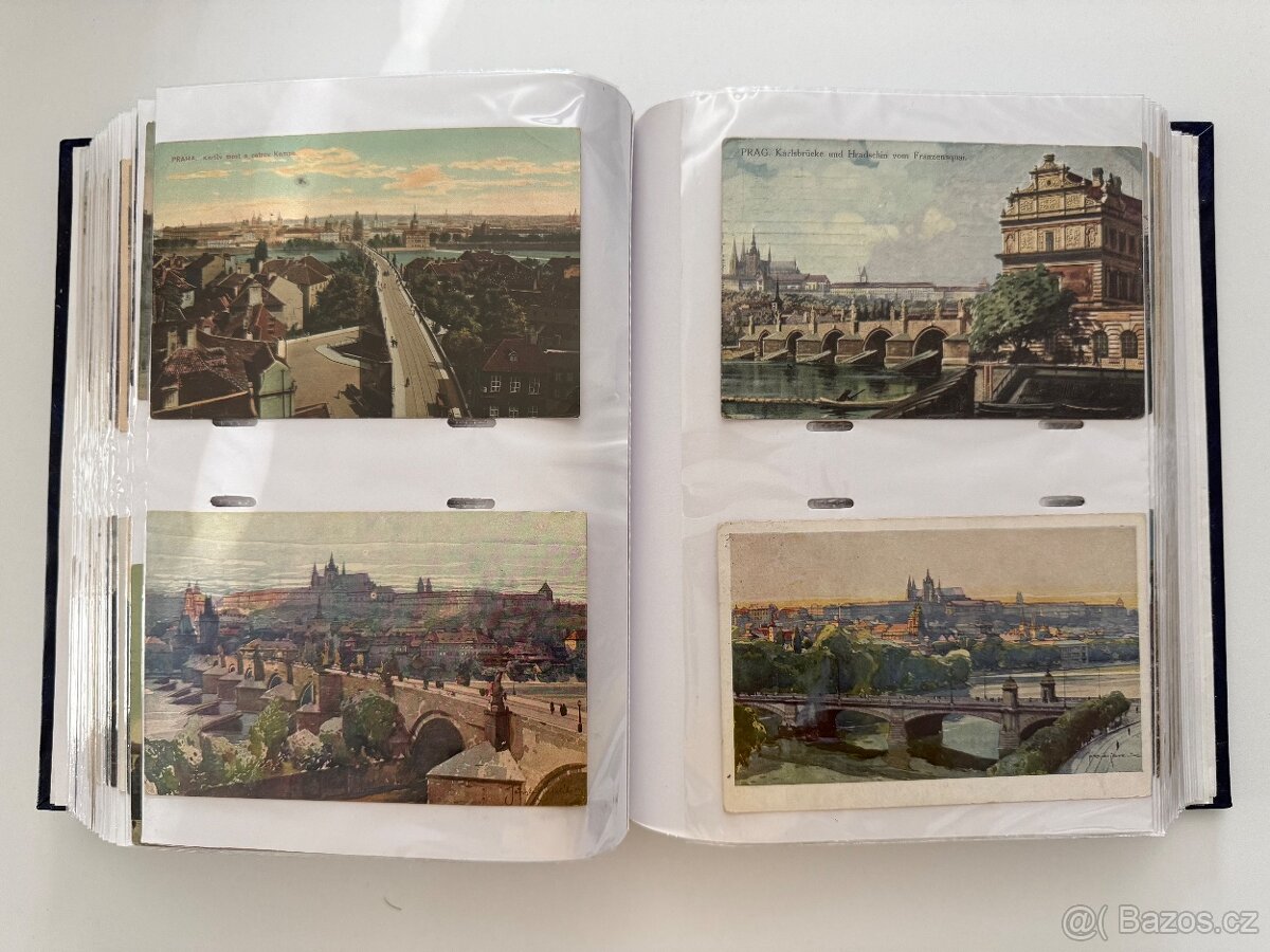 Album historických pohlednic Praha a okolí (cca 244 ks) - 17