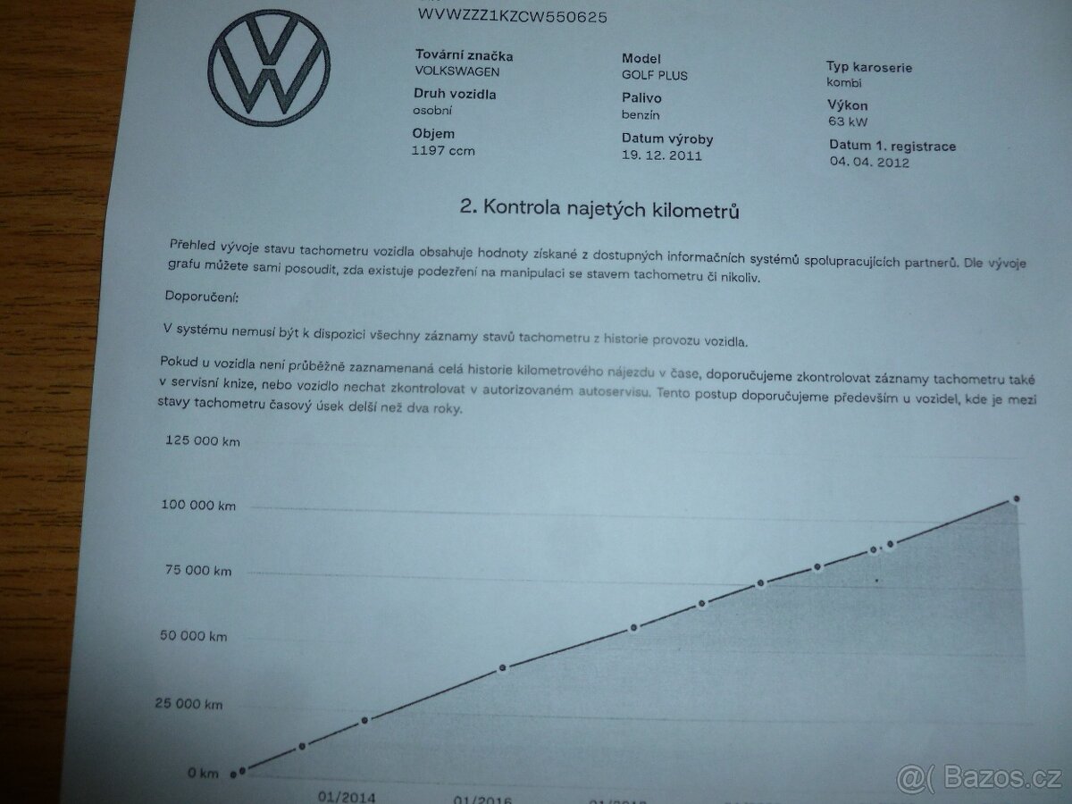 Volkswagen Golf Plus 1.2TSi DIGI KLIMA /CZ/ TAŽNÉ - 17