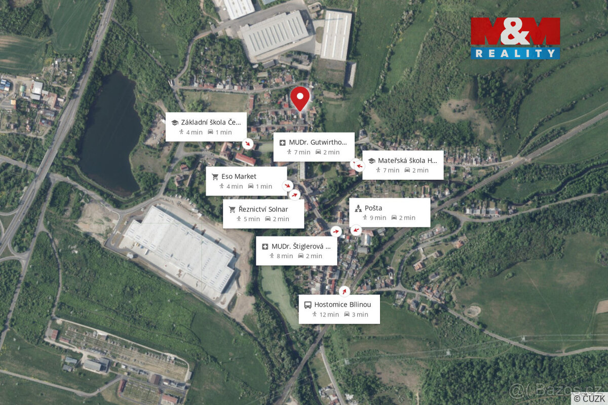 Prodej rodinného domu, 81 m², Hostomice, ul. Palackého - 17