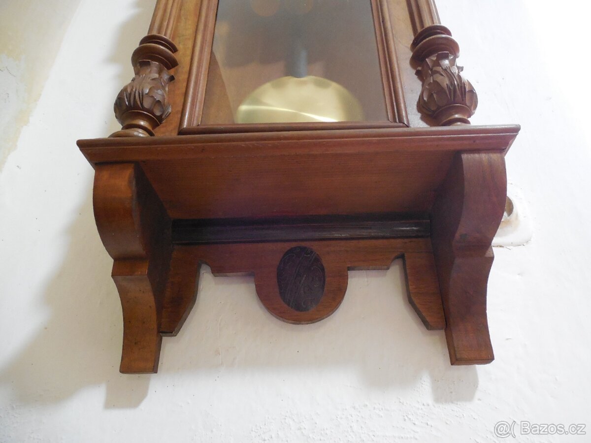 Hodiny čtvrťové pendlovky Wien - 17