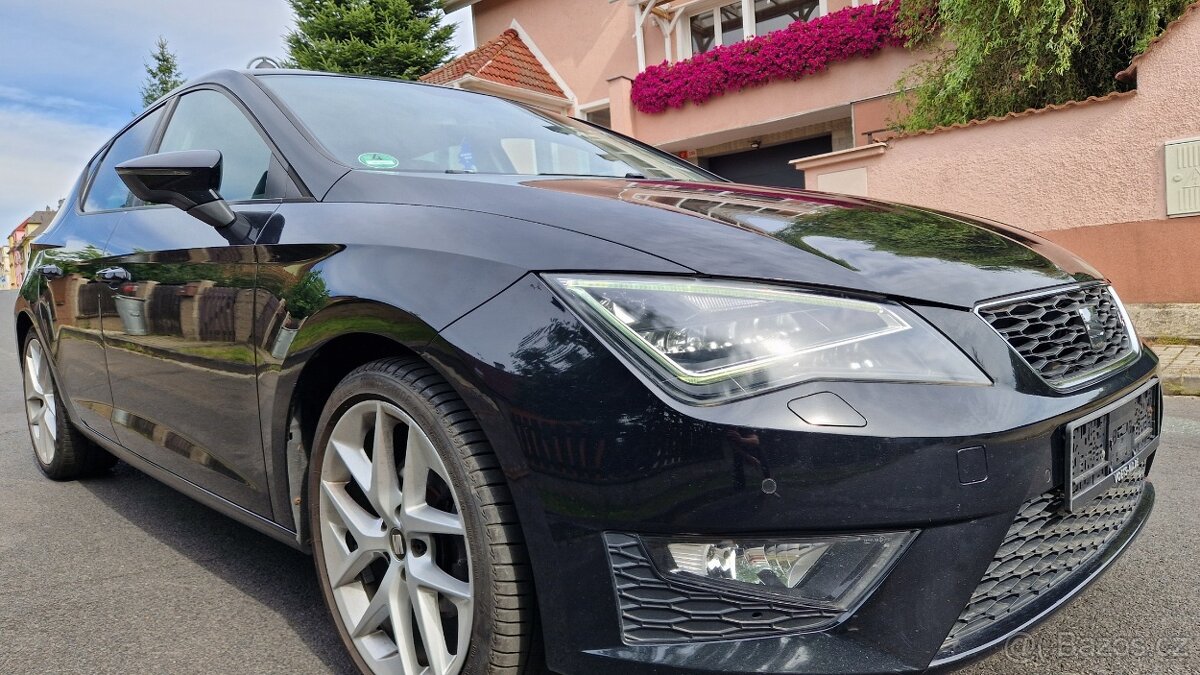 Seat Leon 1.4TSi FR 103Kw LED, Alu18, Navi Pěkný stav - 17