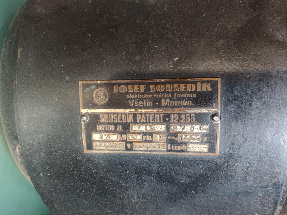 Stabilní elektromotor s cirkulárkou - 17