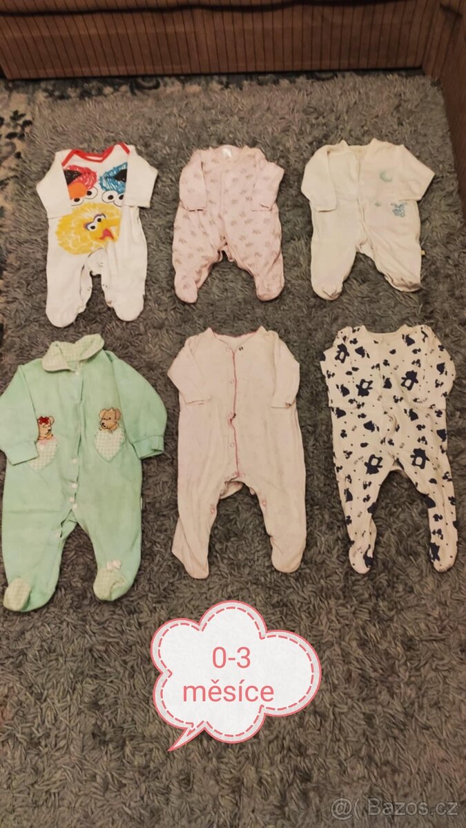 Dětské zavinovačky a dětské oblečení od 0 měsíců - 17