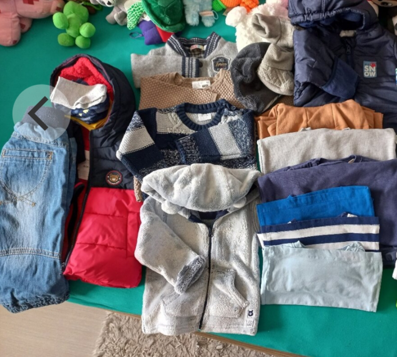 Dětské oblečení 62-68 - 17