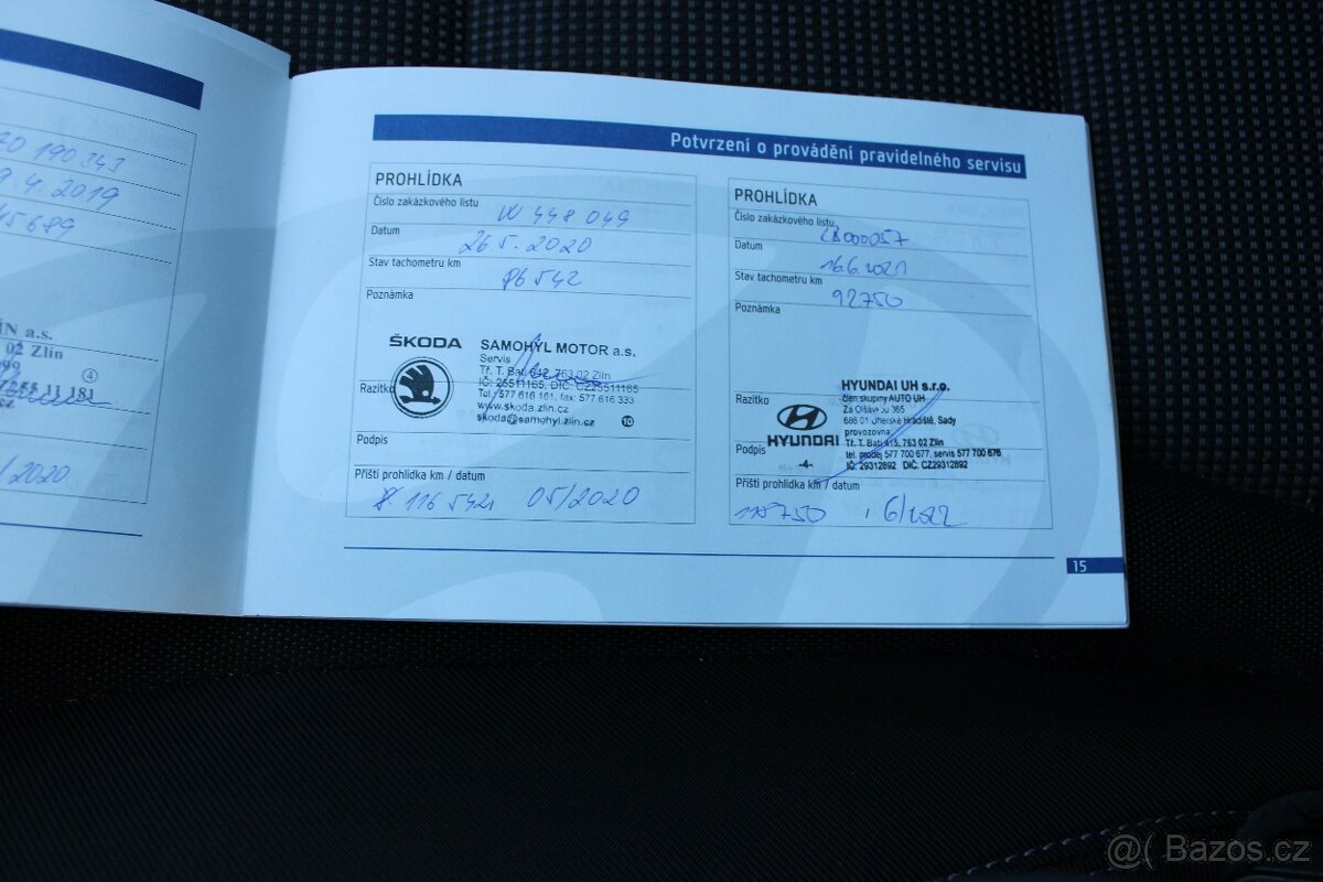 Hyundai i30, 1,4i 73KW, 1.maj.,ČR,serviska, r.v. 2015 - 17