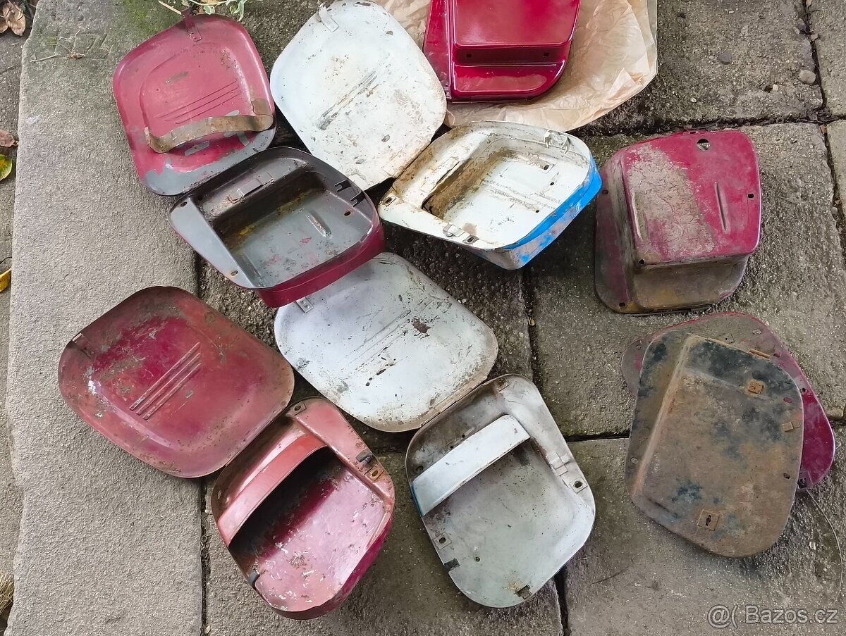 Kastlík Jawa ČZ panelka kývačka půlbuben bateriový nářaďový - 17