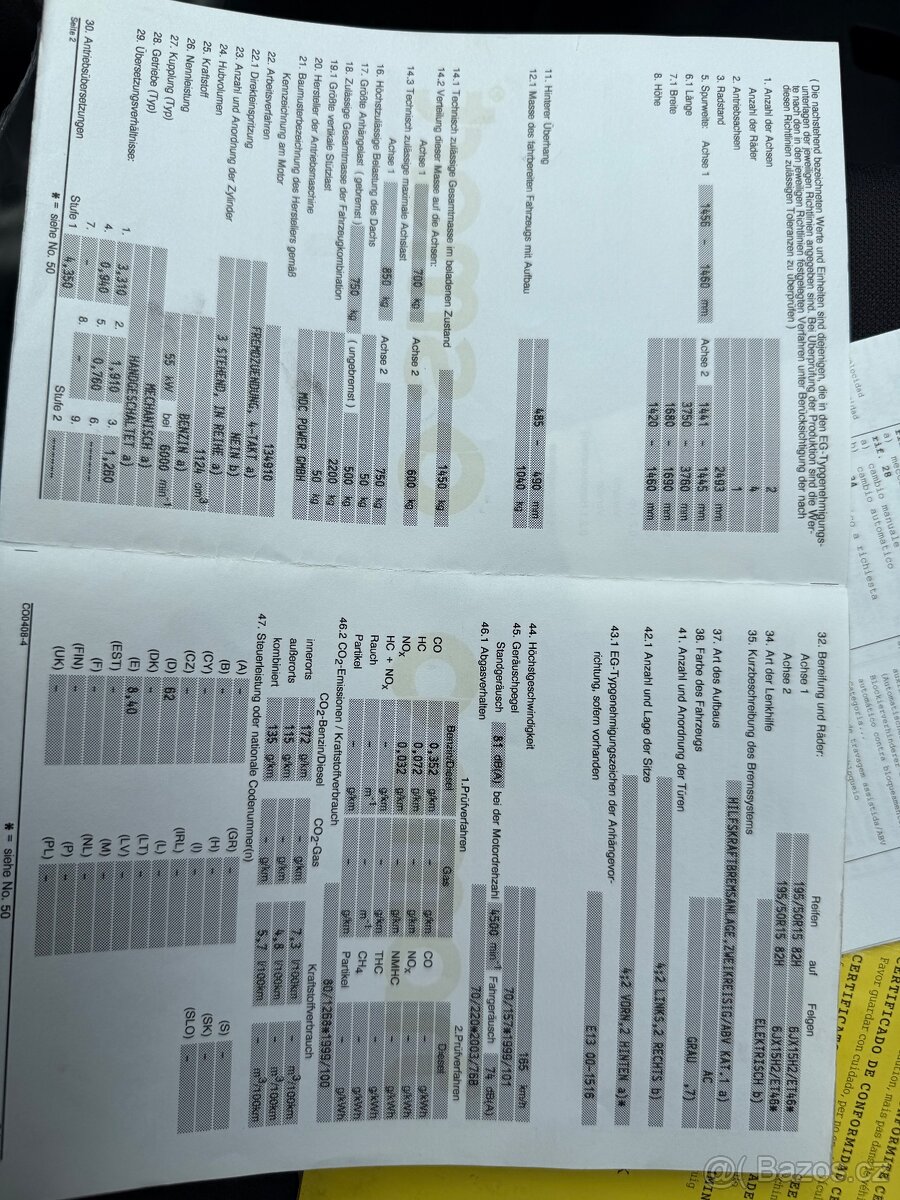 SMART Forfour 1.1 55kW - r.v. 10/2005 - náhradní díly - 17