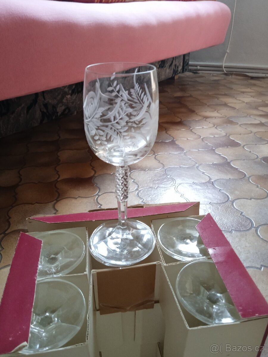 2 sady Československých skleniček - 17