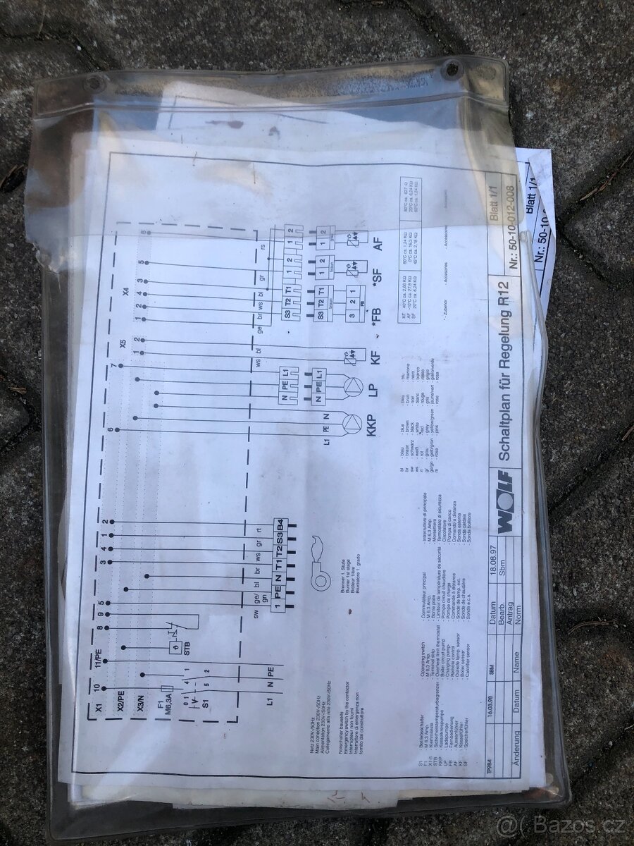 Prodám kotel na olej 17 - 28 Kw - 17