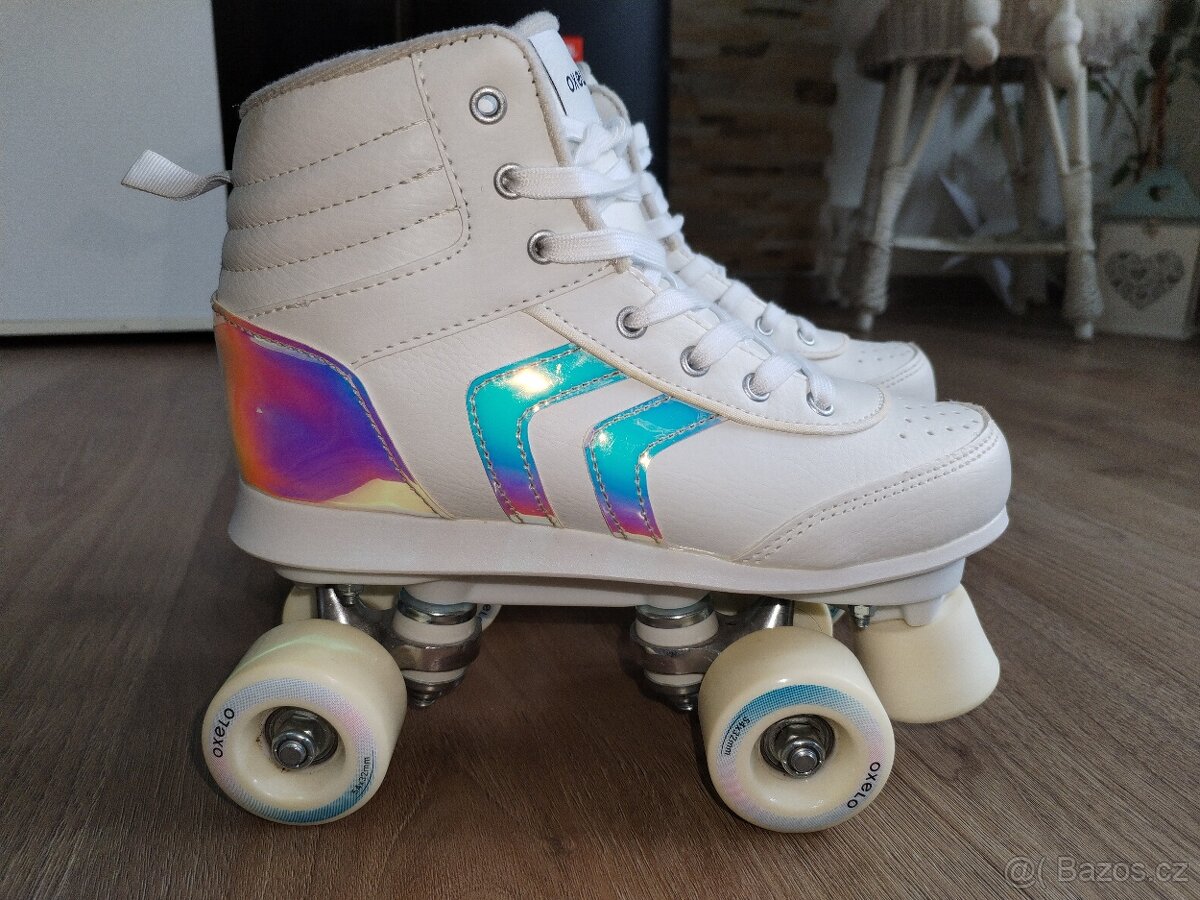 Dívčí / dámské kolečkové brusle Oxelo vel 37 - 17