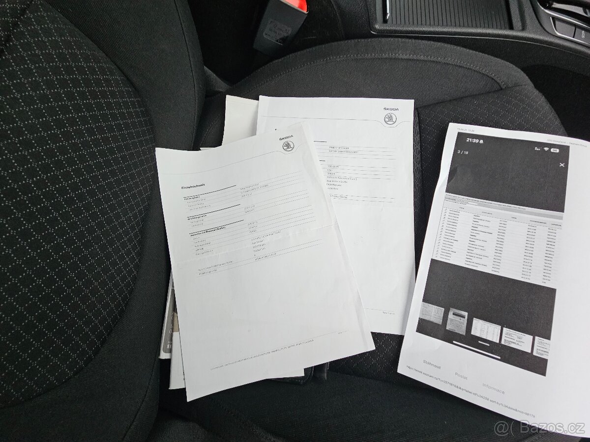 Superb II 2,0 TDi 103KW FL DSG 2015 ALU, Dig. klima, TZ, STK - 17