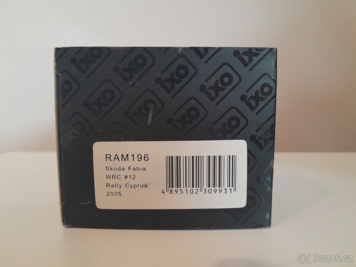 model ŠKODA FABIA WRC IXO RAM196 RAM136 RAM172 RAM188 - 17