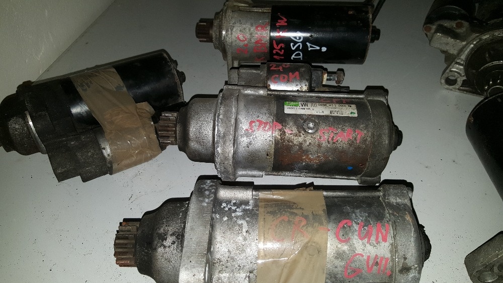 Vw skoda audi seat- starter alternátor i jiné nd - 17