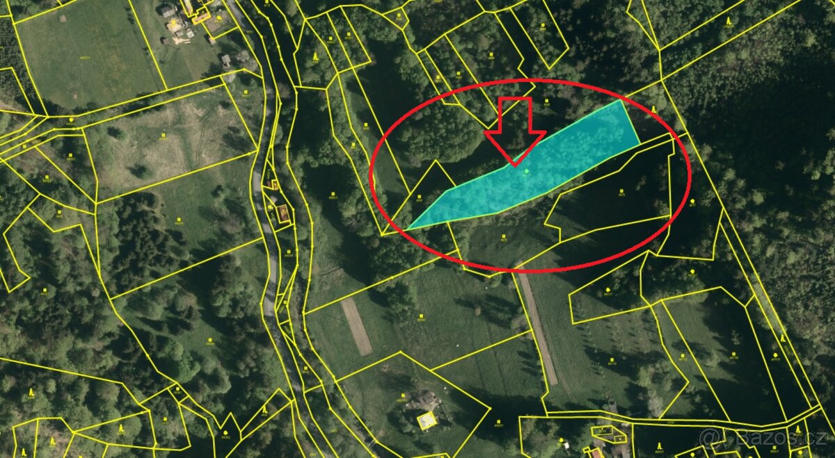 Prodej pozemků k.ú. Huslenky - 17