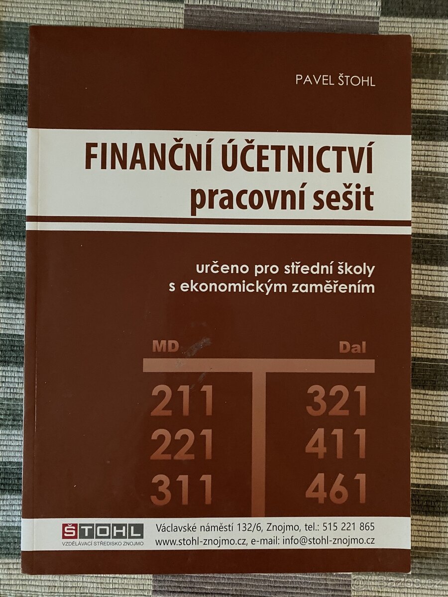 Učebnice pro střední školu - více druhů, cena za kus - 17