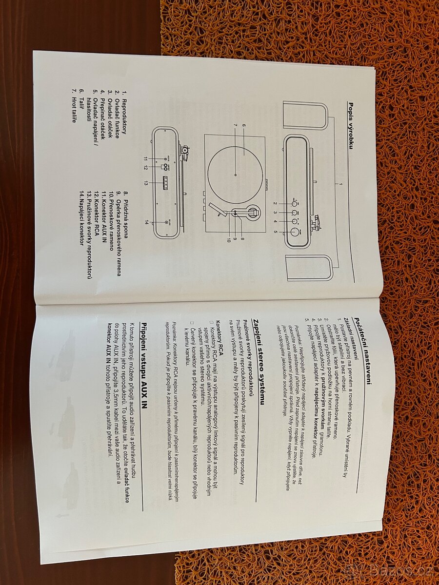 Gramofon Crosley Gig CR6035A-NA - 17