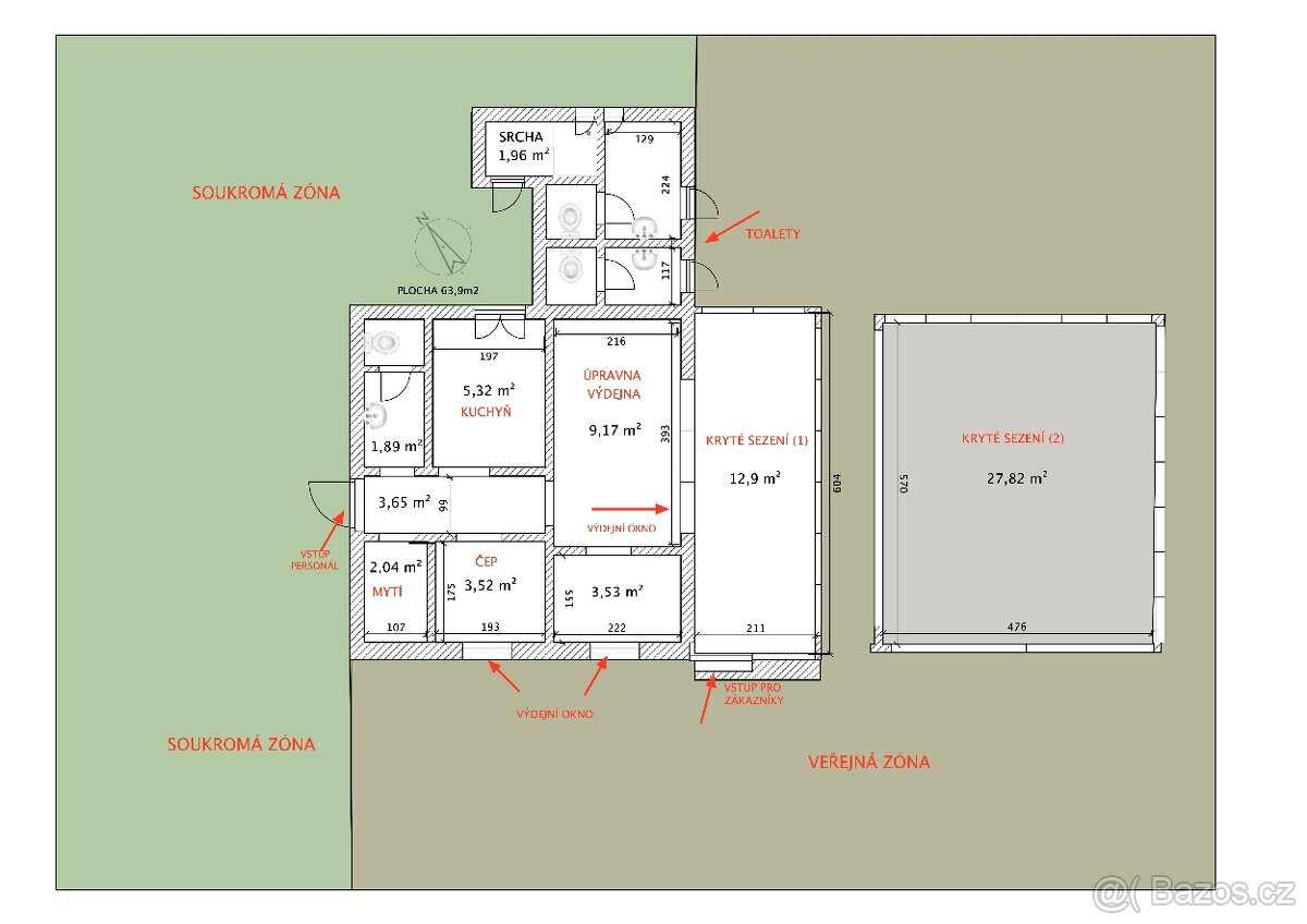 Restaurační zařízení v rekreační oblasti u rybníka Velký Vře - 17