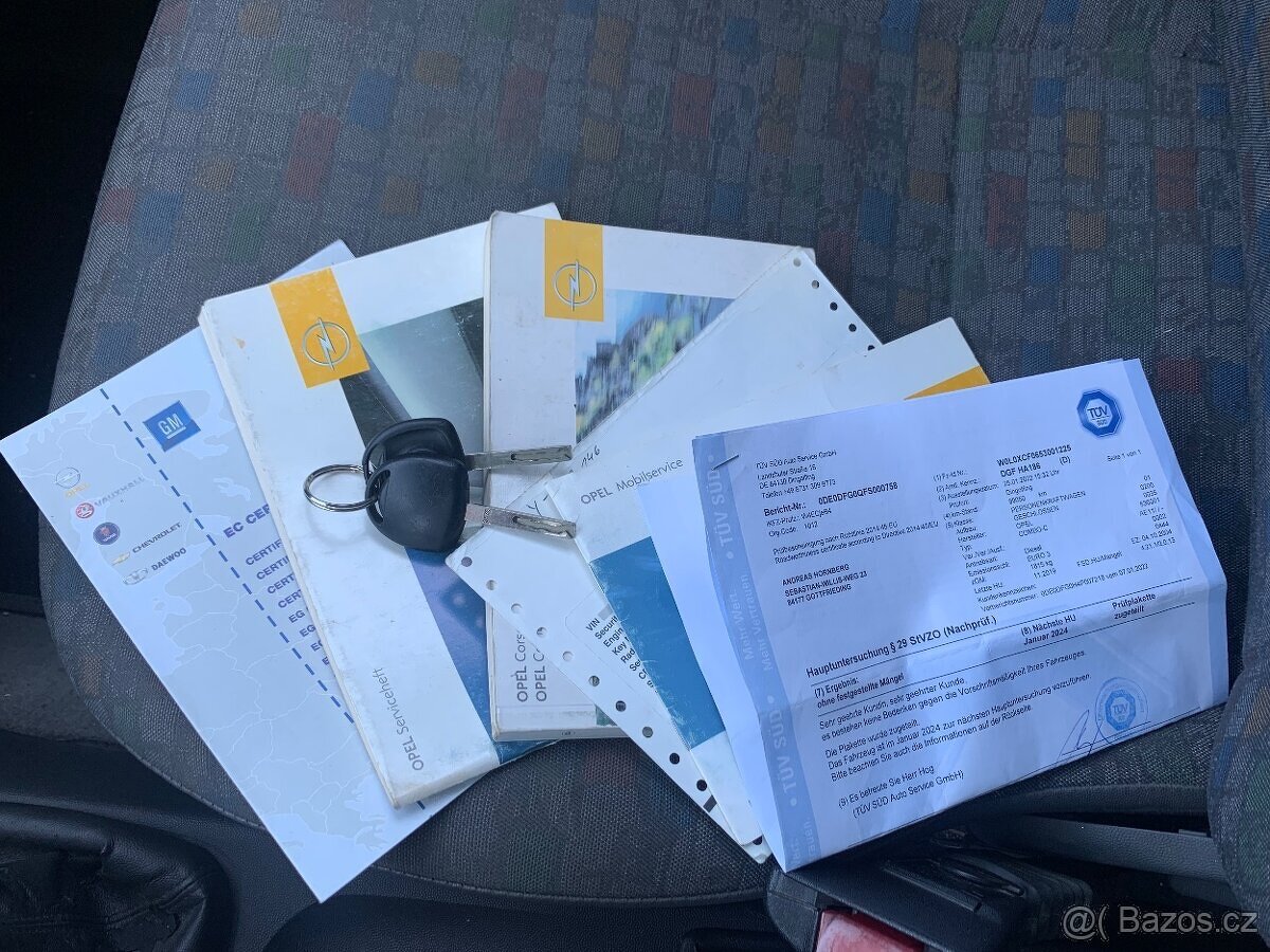 Opel COMBO 1.3CDTi 51kW - r.v. 8/2004 - 5 míst - 17