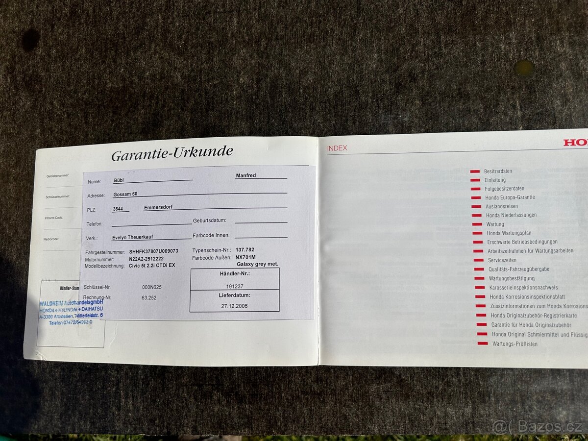 HONDA CIVIC Typ FK3 - 17