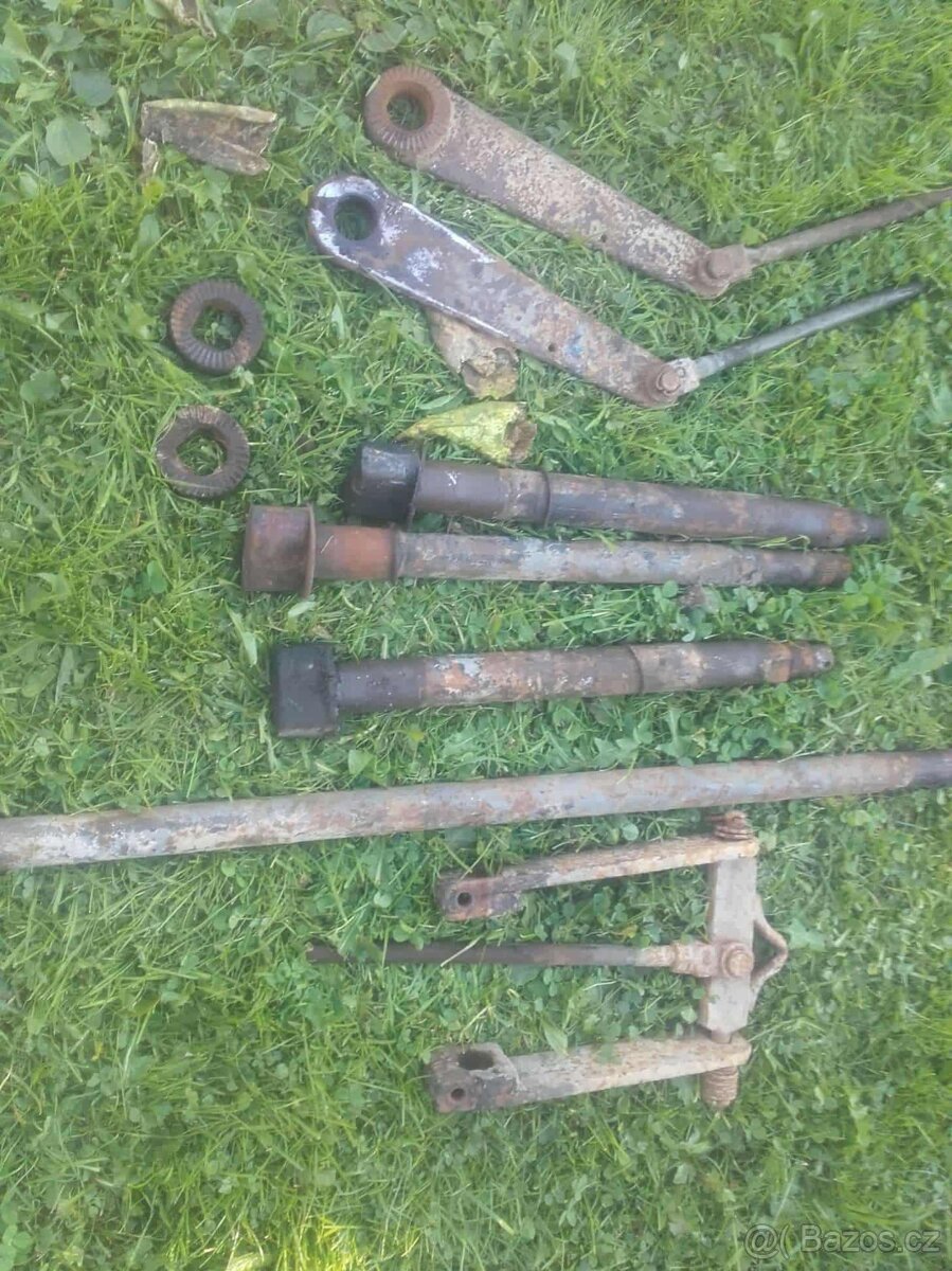 Kompletne kolesá diely na vlecku prives - 17