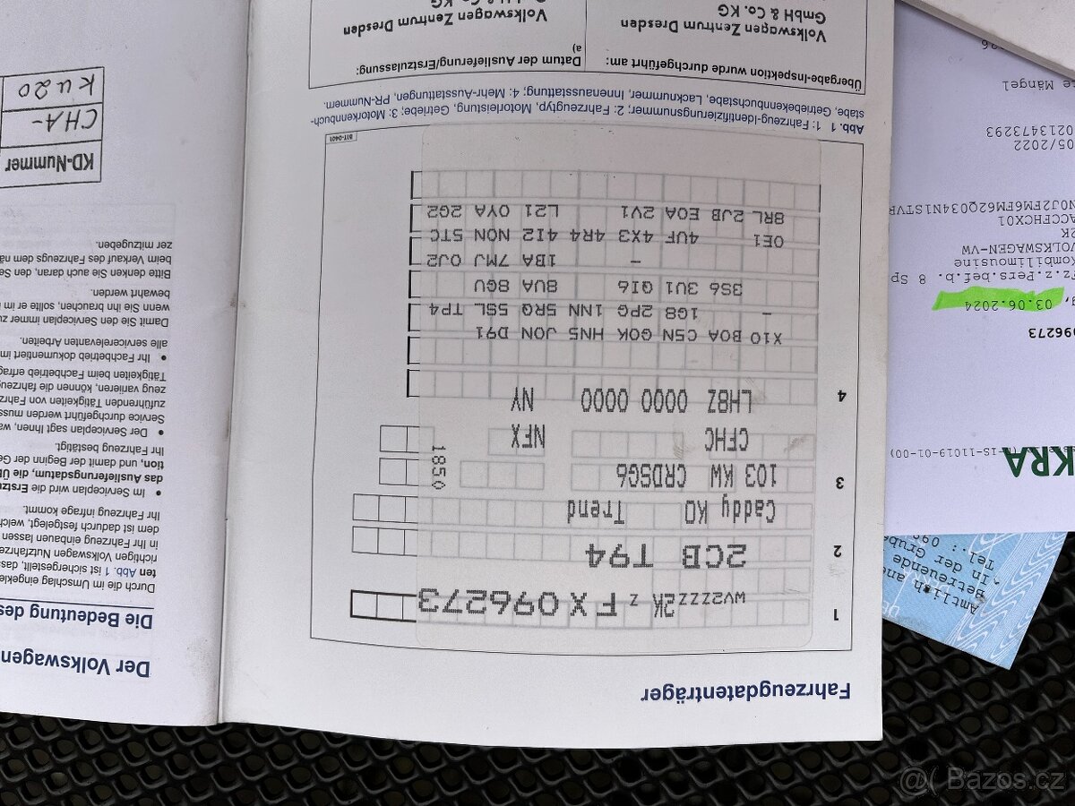 VW Caddy 2,0TDi 103KW 5 míst,2x šoup,climatr,vč.DPH - 17