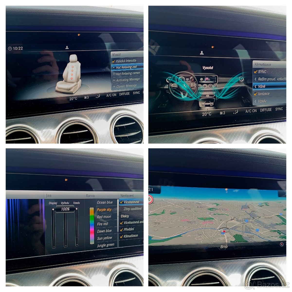 Mercedes-Benz E400d 4matic, Air.,Distronic,odpočet DPH - 17