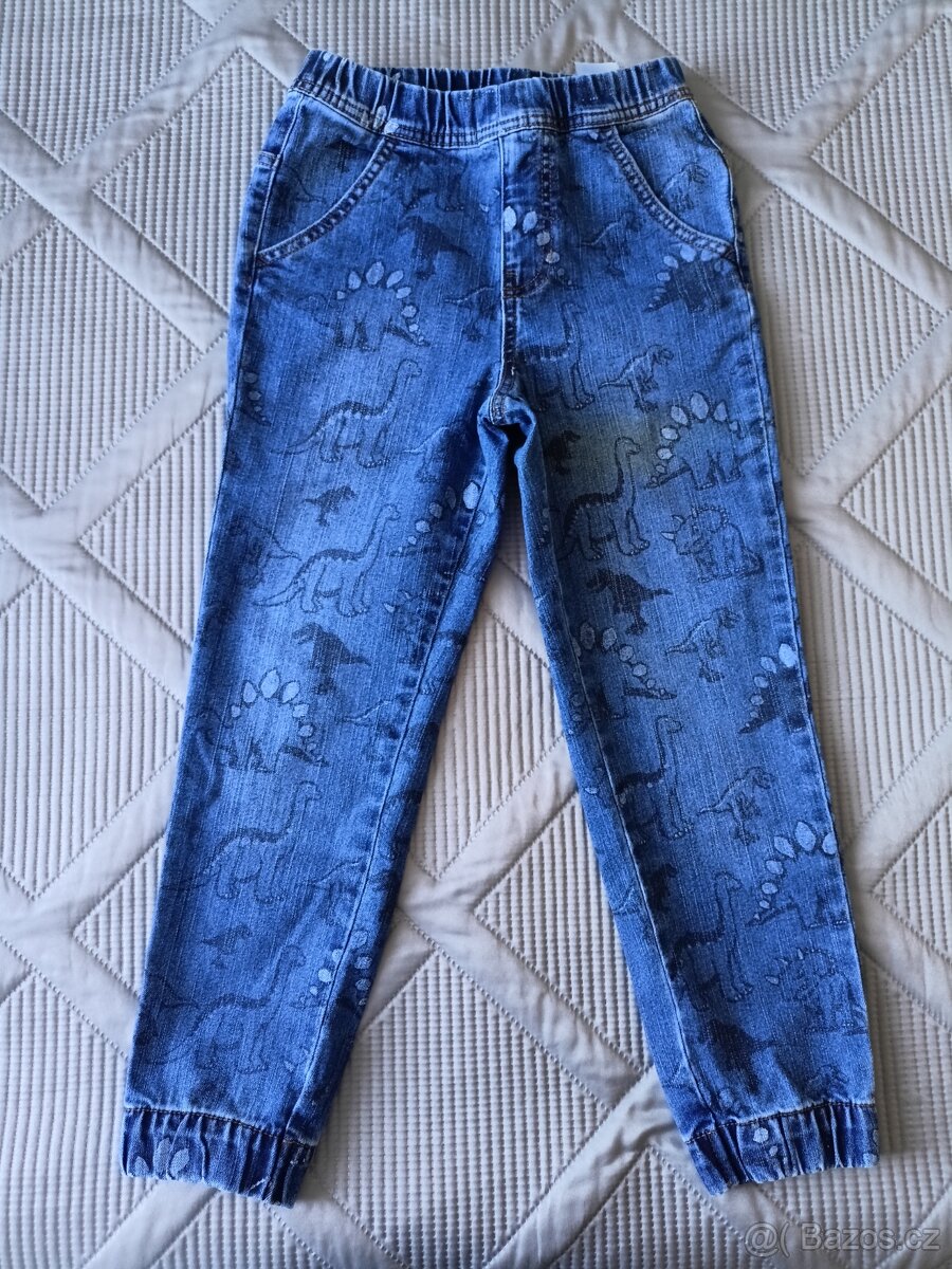 Nové džíny 128/134+nové tenisky, vel.33 - 17