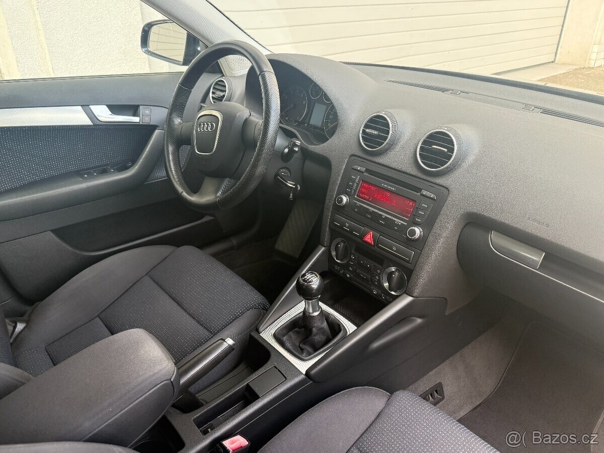Audi A3 1.8T 118kW 2008 6-RYCHL, 143TKM, NOVÁ STK, L/Z KOLA - 17