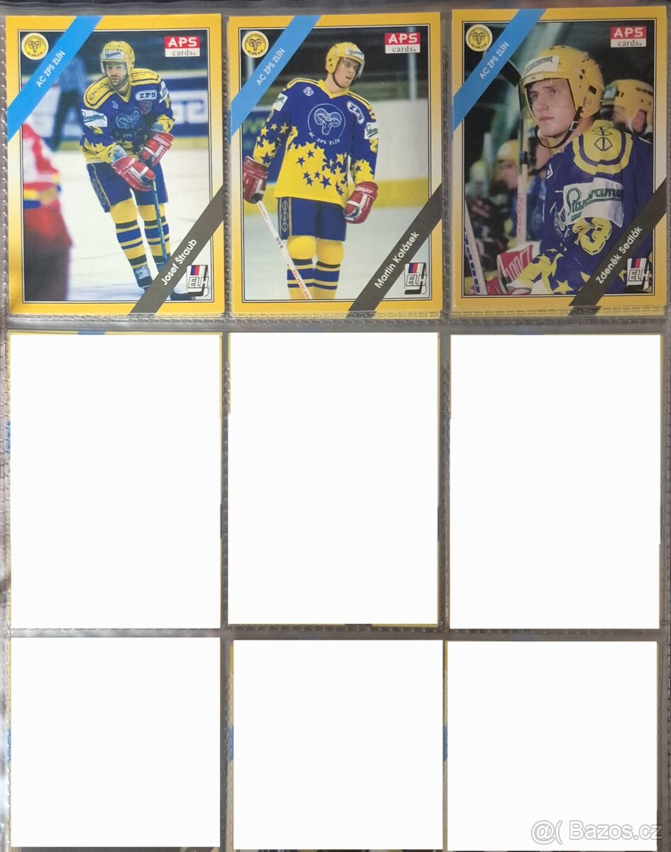 Hokejové karty APS 264 ks - 17
