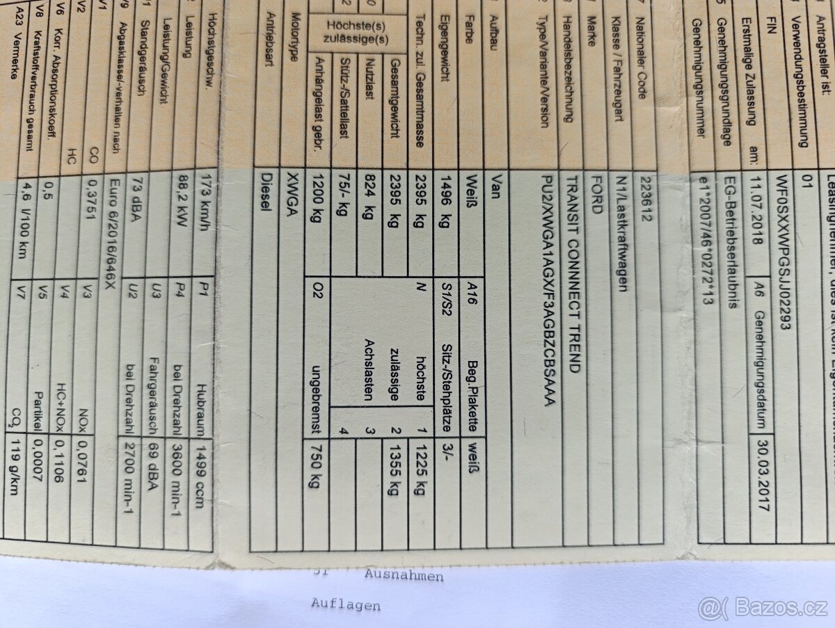 Ford Transit Connect Long 2018 - 17