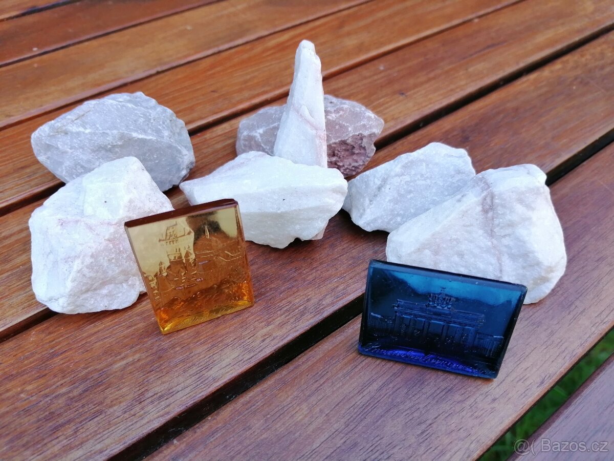 Starožitné skleněné miniaturky - 17