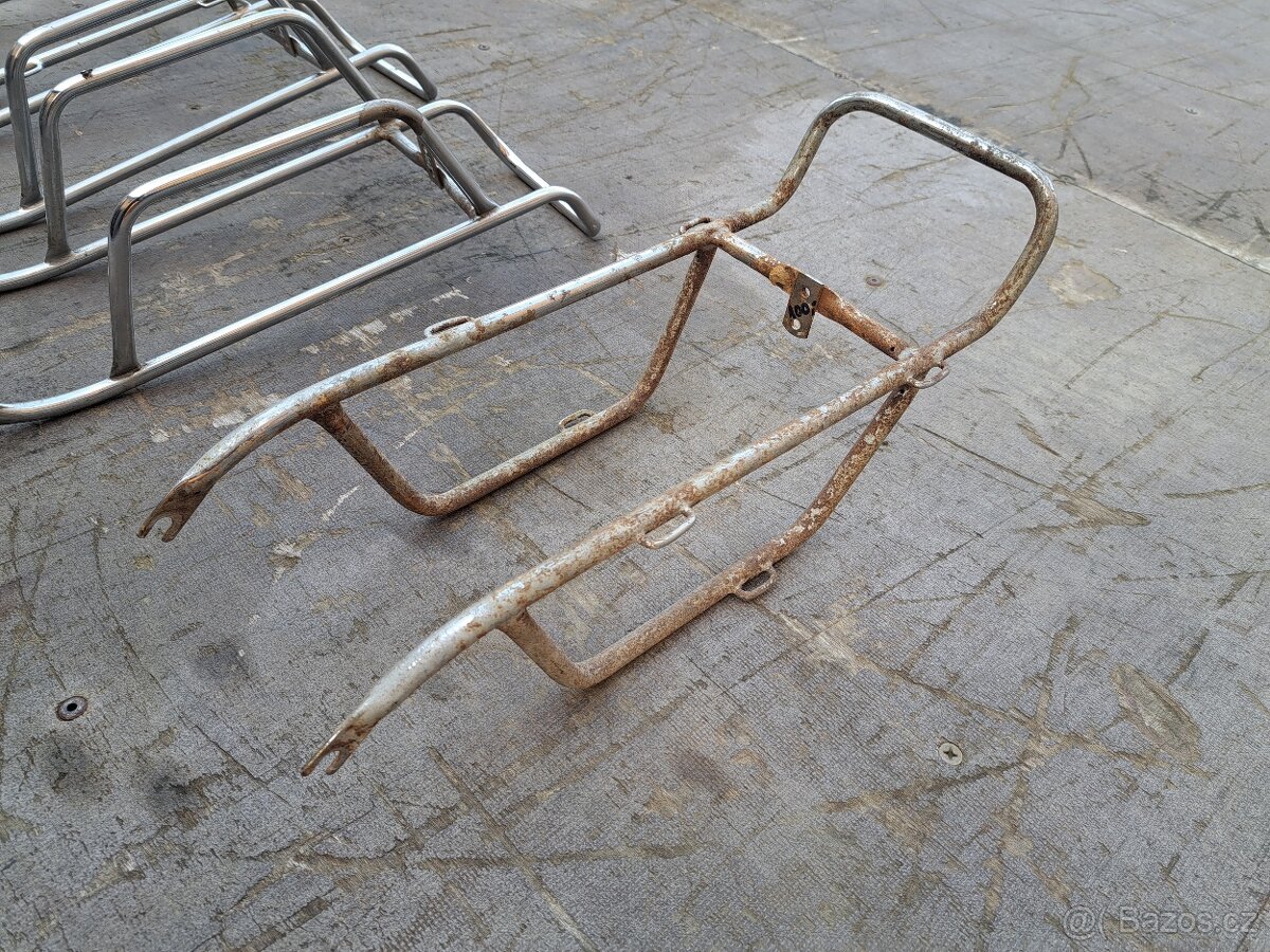 Chromové nosiče na moped Babetta - 17