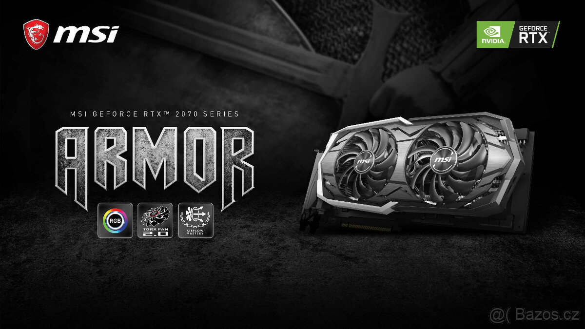 RTX 2070 MSI ARMOR OC – ŠPIČKOVÝ STAV - 17