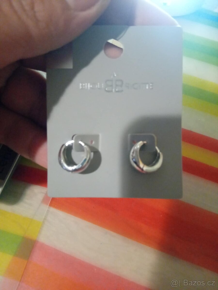 Stříbrné náušnice - 17