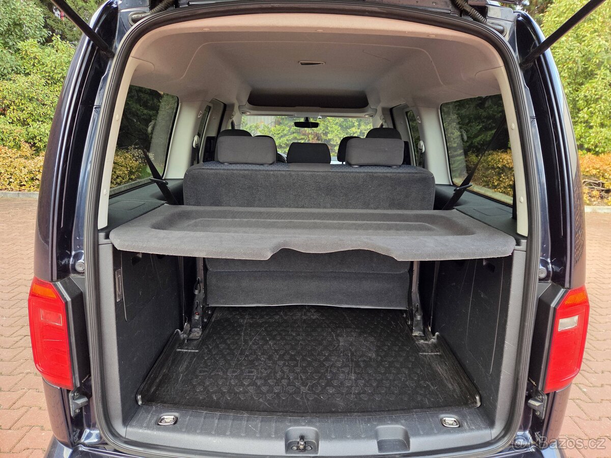 VW Caddy Maxi 2.0 TDI 110kW,7.Míst,Navi,Tažné,2015 - 17