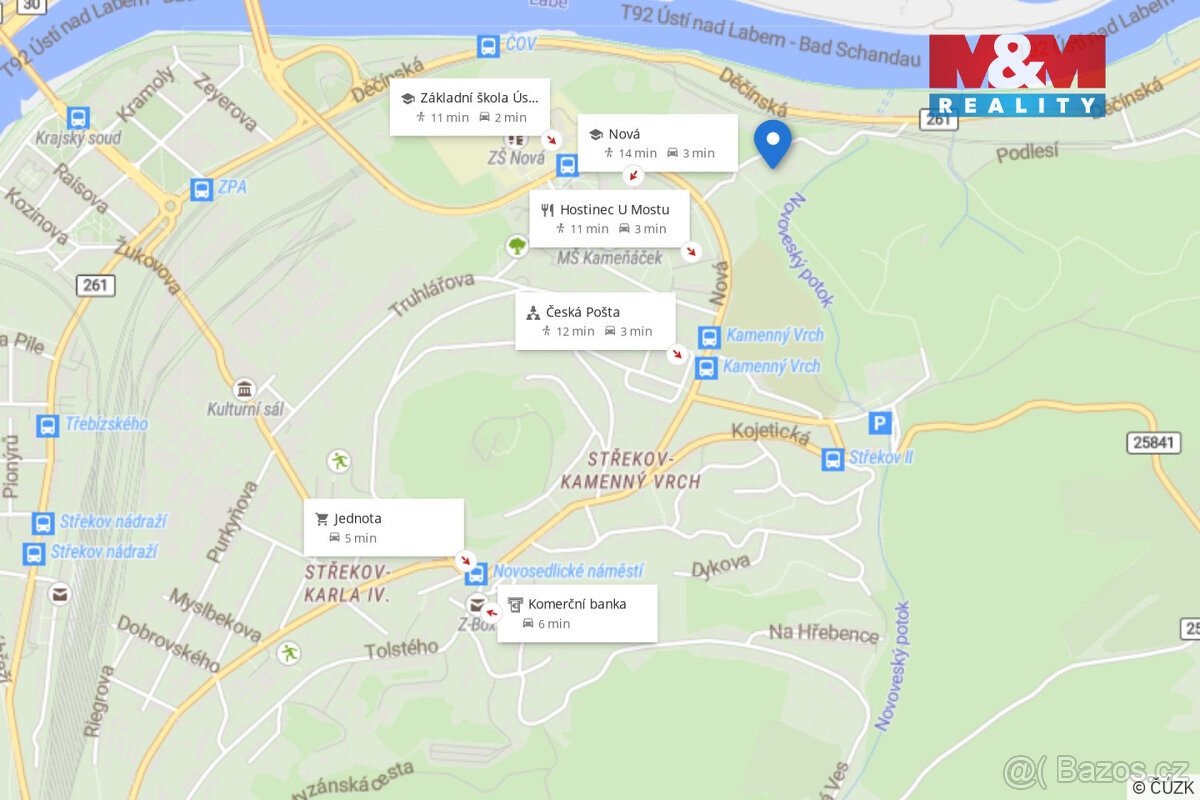 Prodej bytu 3+kk, 100 m², Ústí nad Labem, ul. K Loděnici - 17